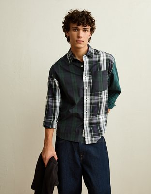 AE Relaxed Fit Oxford Button-Up Shirt