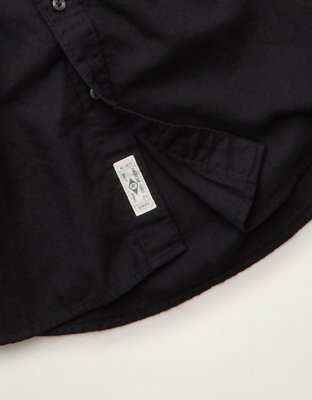 AE Standard Fit Twill Button-Up Shirt