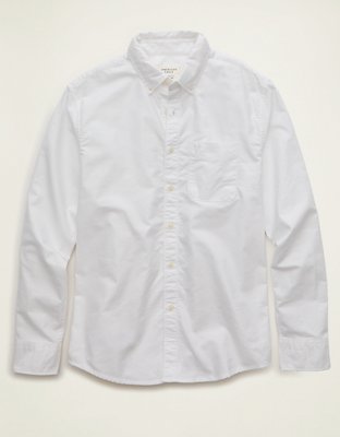 AE Standard Fit Oxford Button-Up Shirt