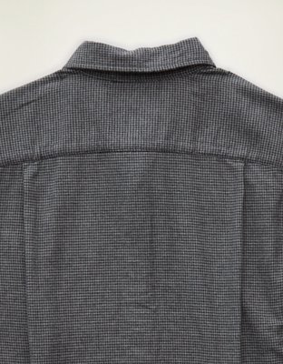 AE Standard Fit Flannel Button-Up Shirt