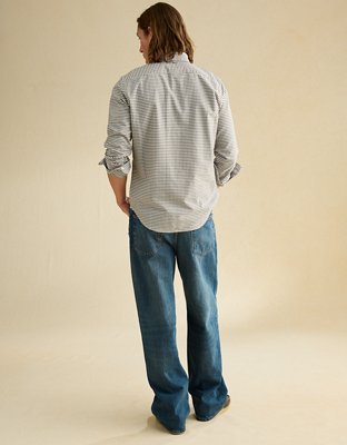 AE Slim Fit Oxford Button-Up Shirt