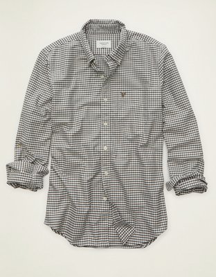 AE Slim Fit Oxford Button-Up Shirt