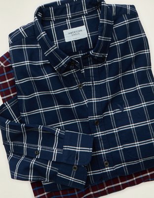AE Slim Fit Oxford Button-Up Shirt