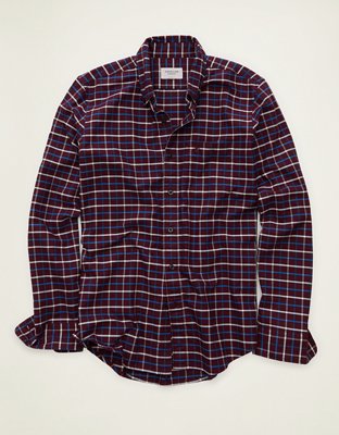 AE Slim Fit Oxford Button-Up Shirt