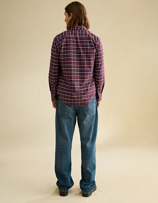AE Slim Fit Oxford Button-Up Shirt