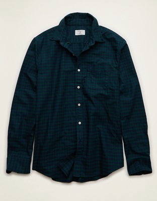 AE Standard Fit Oxford Button-Up Shirt