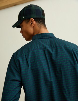 AE Standard Fit Oxford Button-Up Shirt