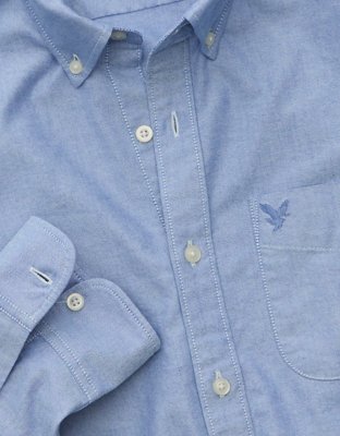 AE Slim Fit Oxford Button-Up Shirt