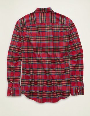 AE Standard Fit Oxford Button-Up Shirt