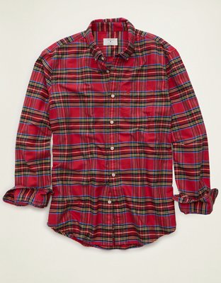 AE Standard Fit Oxford Button-Up Shirt