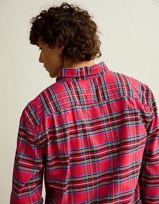 AE Standard Fit Oxford Button-Up Shirt