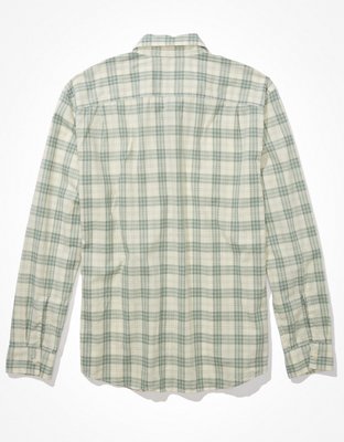 AE Super Soft Plaid Everyday Shirt