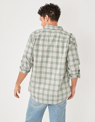 AE Super Soft Plaid Everyday Shirt