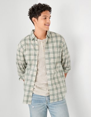 AE Super Soft Plaid Everyday Shirt