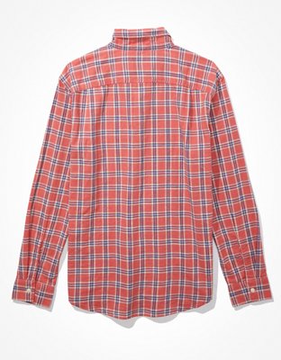 AE Super Soft Plaid Everyday Shirt