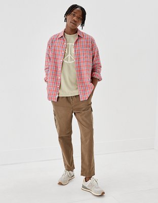 AE Super Soft Plaid Everyday Shirt