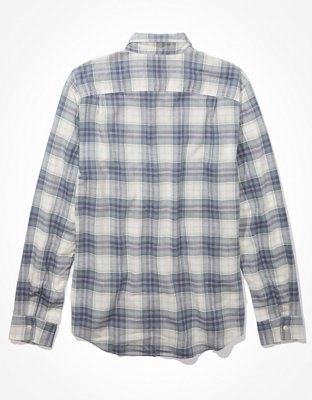 AE Super Soft Plaid Everyday Shirt