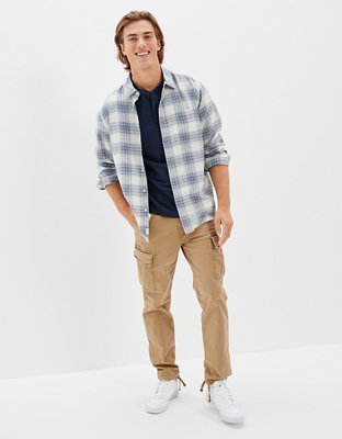 AE Super Soft Plaid Everyday Shirt