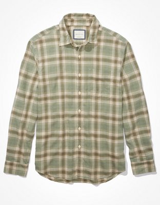 AE Super Soft Plaid Everyday Shirt