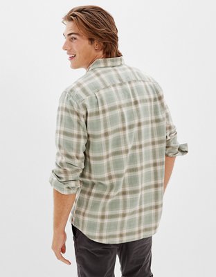 AE Super Soft Plaid Everyday Shirt