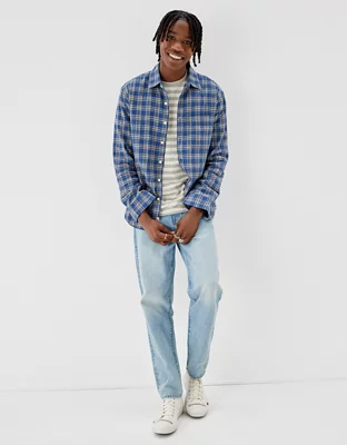 AE Super Soft Plaid Everyday Shirt