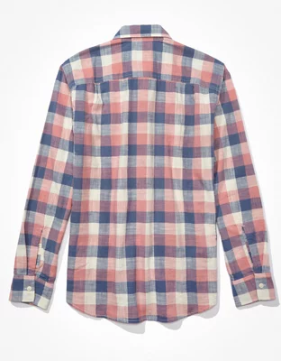 AE Super Soft Everyday Button-Up Shirt