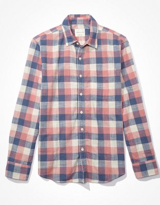 AE Standard Fit Flannel Shirt
