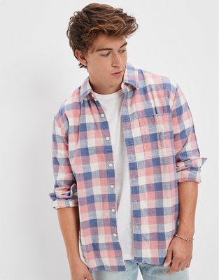 AE Standard Fit Flannel Shirt