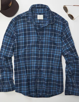 AE Super Soft Everyday Button-Up Shirt