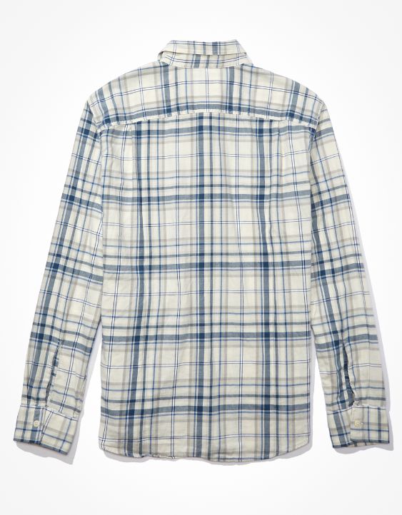 AE Super Soft Everyday Button-Up Shirt