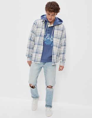 AE Standard Fit Flannel Shirt