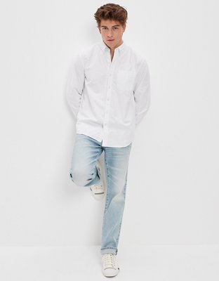 AE Everyday Classic Fit Oxford Button-Up Shirt