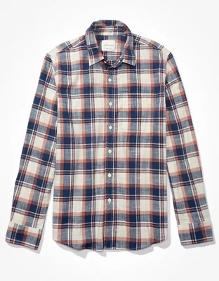 AE Super Soft Everyday Button-Up Shirt