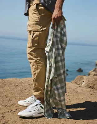 AE Super Soft Everyday Button-Up Shirt