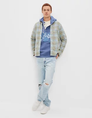 AE Super Soft Everyday Button-Up Shirt