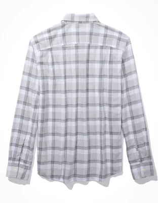 AE Super Soft Everyday Button-Up Shirt