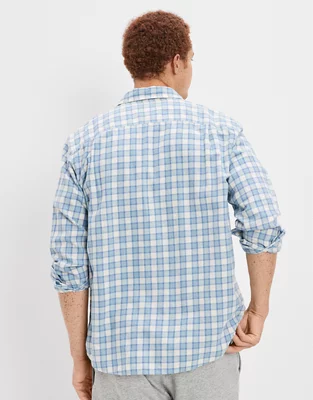 AE Super Soft Everyday Button-Up Shirt
