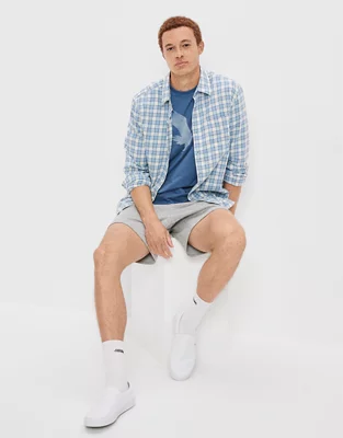 AE Super Soft Everyday Button-Up Shirt