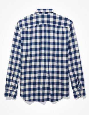 AE Everyday Plaid ButtonUp Shirt