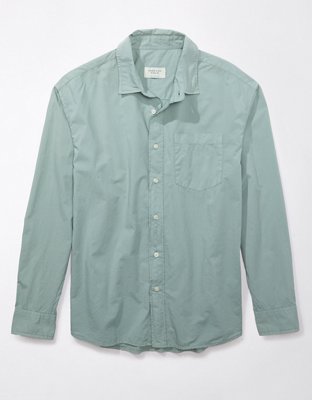 AE Everyday Poplin Button-Up Shirt
