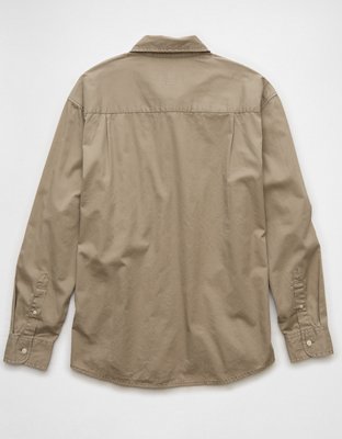 AE Everyday Twill Button-Up Shirt