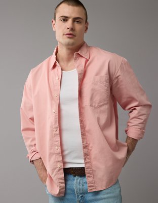 AE Everyday Poplin Button-Up Shirt