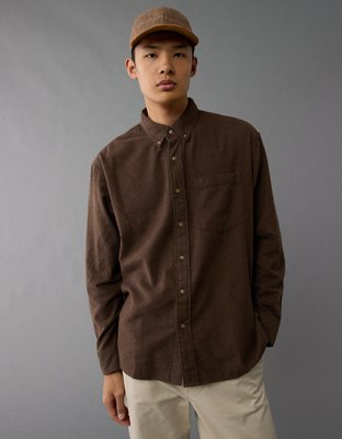 AE Everyday Flannel Button-Up Shirt