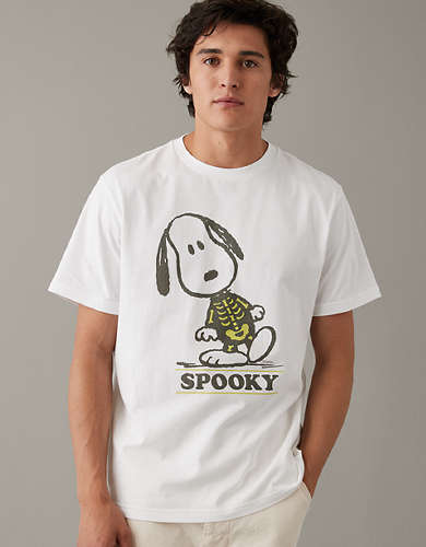 AE Super Soft Snoopy Halloween Graphic T-Shirt