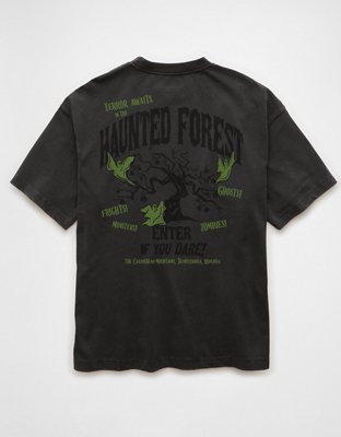 AE Haunted Forest Graphic T-Shirt