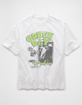 AE Boxy Green Day Graphic T-Shirt