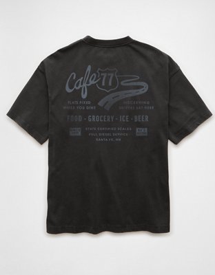 AE Boxy Food Graphic T-Shirt