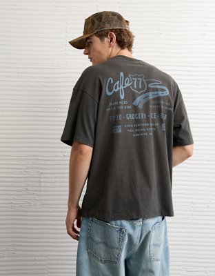 AE Boxy Food Graphic T-Shirt