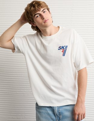 AE Boxy Ski Team Graphic T-Shirt