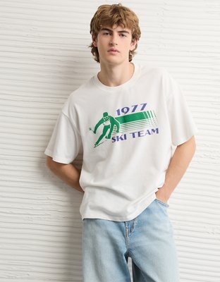 AE Boxy Ski Team Graphic T-Shirt